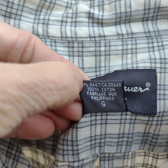 Eddie Bauer long sleeve cotton shirt - Picture 3 of 9